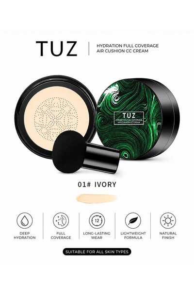 Angeala 01 Light Skin Tuz Air Cushion Cc Cream Cushioned Makeup Foundation – ...
