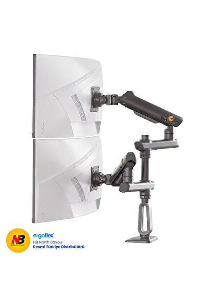 Ergoflex Nb Ergonomic Nb D9C 27-50 Inch Dual Arm 2-20 kg Professional Gaming ...