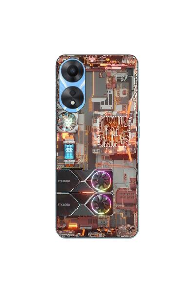 OEM Husa compatibila cu Oppo A78 5G (CPH2483) Silicon Gel Tpu Model Motherboard
