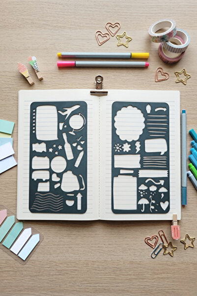 Karmelom Studio 2-Piece Bullet Journal Trip Icons and Daily Weather Tracking ...