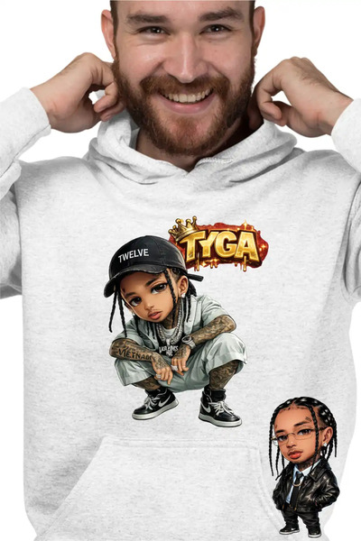 OEM Men's Hoodie Tyga Hip Hop Party Vibe