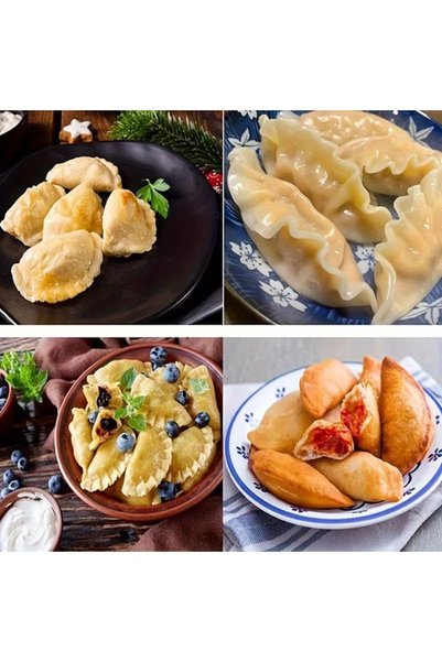 yusa stores Stainless Steel Dumpling Sealing Tool - 7.5 cm Mold for Raw Dumplings, Ravioli, Pogaça, and Dumpling Buns