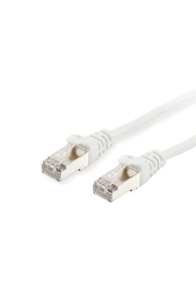 EQUIP Cablu patch Cat6A S/FTP 2xRJ45 20.00m alb LSZH pungă de plastic