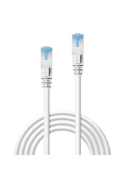 LİNDY Cablu patch Cat6A S/FTP PIMF LSZH alb 0.30m