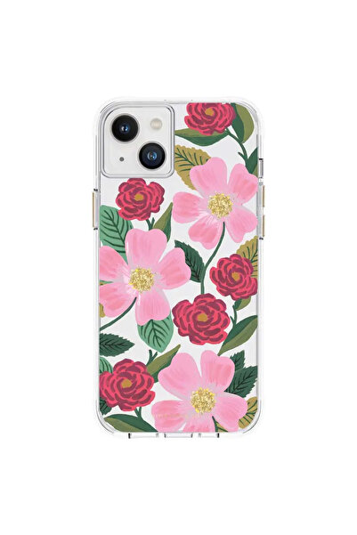 Rifle Paper Co. Rifle Paper Clear - Husă pentru iPhone 14 Plus cu design Z≈Ço...