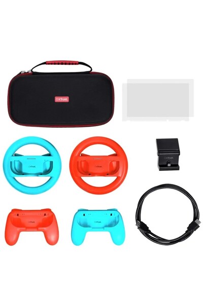 Trust Pachet de accesorii GXT 1249 7-în-1 pentru Nintendo Switch