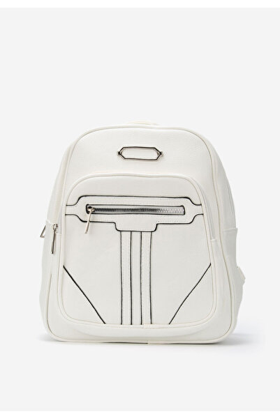 B T Shoes Rucsac dama Elliera alb