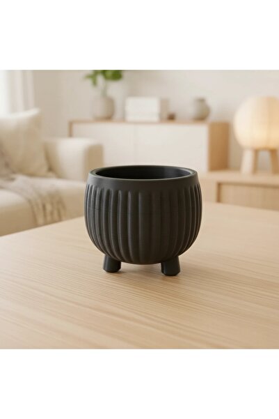 OEM Ghiveci Decorativ Modern pentru Plante, stil Japandi, 12cm, Imprimare 3D