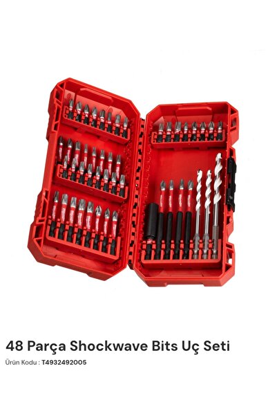 Milwaukee Shockwave 48 Parça Bits Uç SETI