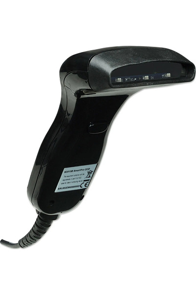 MANHATTAN Scanner de coduri de bare cu contact CCD USB 80mm negru