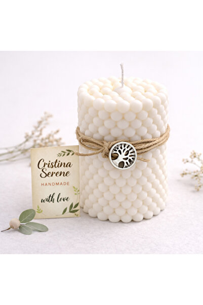 Cristina Serene Αρωματικό Κερί Minimal Bubble Wax Candle Άρωμα: Powder