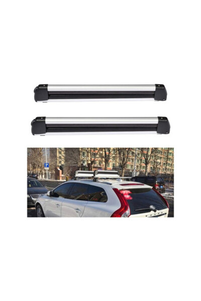 OEM Set suporturi schiuri snowboard auto pentru bare transversale 780 mm Cod:...