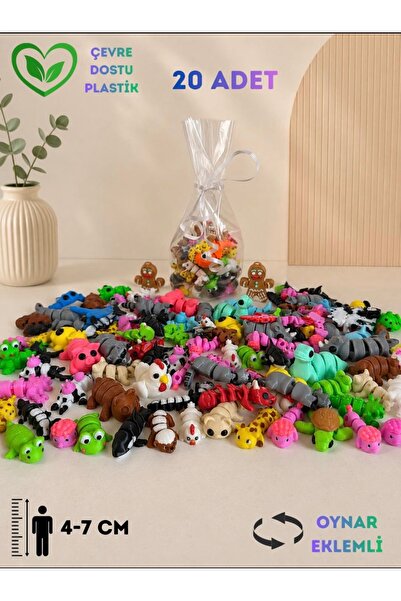 You Toys Mini Organik Oynar Eklemli Eğlenceli Hediyelik Hayvan Figür Oyuncak ...