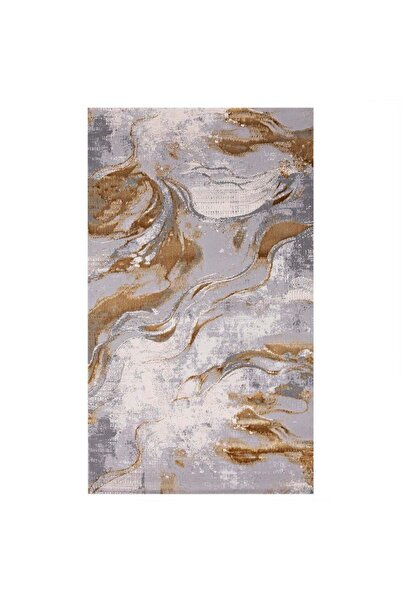 CasaRossaTextil Covor SENA Auriu Poly 2 | Covor Premium Turcia