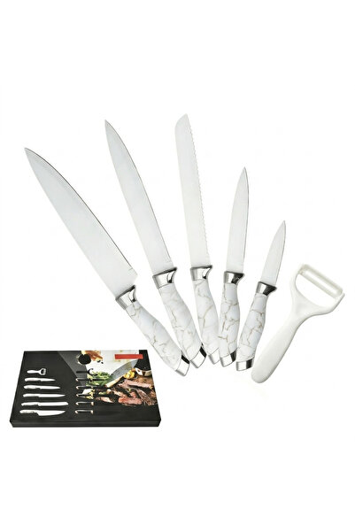 OSOOKE 6-Piece Kitchen Knife Set with Gift Box, Professional Chef Knives for ...