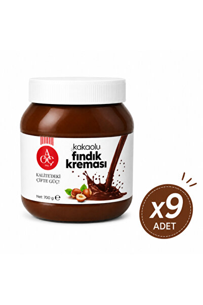 Atatürk Orman Çiftliği Kakaolu Fındık Kreması 700 gr x 9 Adet