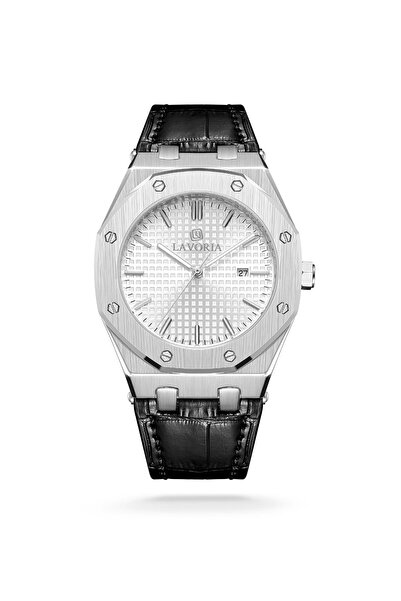 LAVORIA Lafuria Men's Watch Leather Elegance - the Ideal Choice for the Moder...