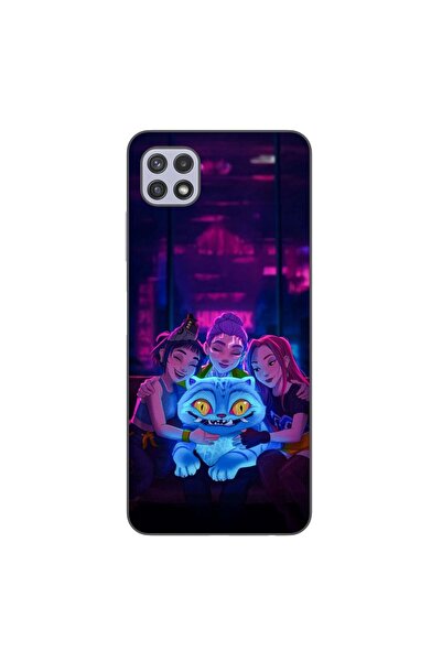 OEM Husa compatibila cu Samsung Galaxy A22 5G Silicon Gel Tpu Model KPop Demo...