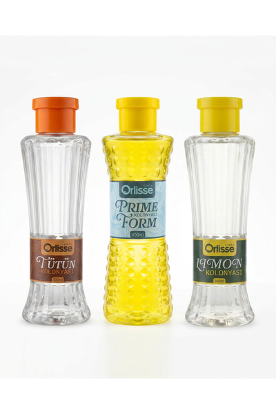 Orlisse özel set kolonya paketi 3 lü