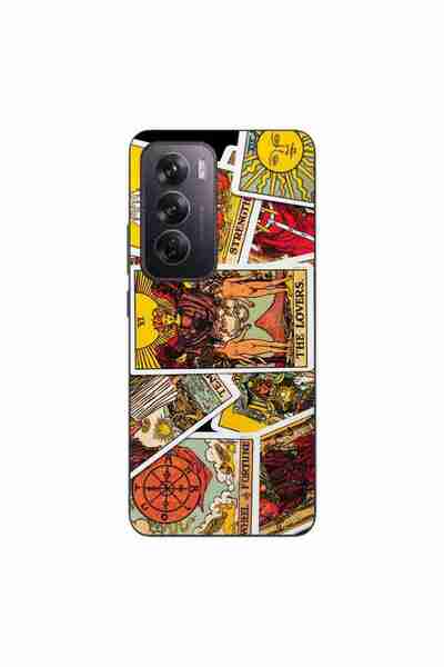OEM Husa compatibila cu Oppo Reno12 Pro Silicon Gel Tpu Model Carti Tarot