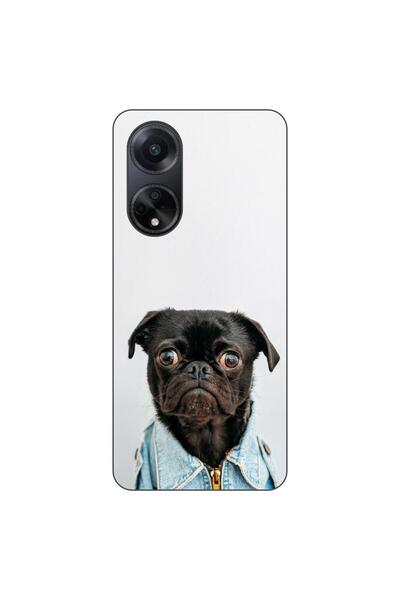 OEM Husa compatibila cu Oppo A98 5G Silicon Gel Tpu Model Pug Fashion