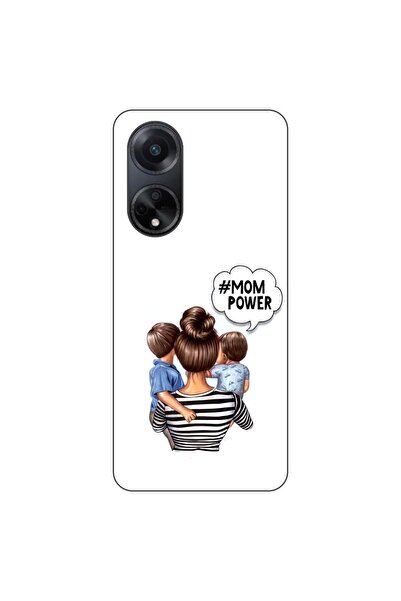 OEM Θήκη συμβατή με Oppo A98 5G Σιλικόνης Gel TPU με σχέδιο Μαμά των αγοριών