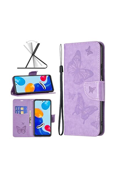 sscase Two Butterflies Θήκη Πορτοφόλι Purple (Xiaomi Redmi Note 11/Note 11s)