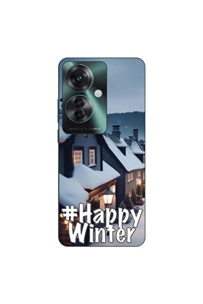 OEM Husa compatibila cu Oppo Reno11 F 5G Silicon Gel Tpu Model Happy Winter