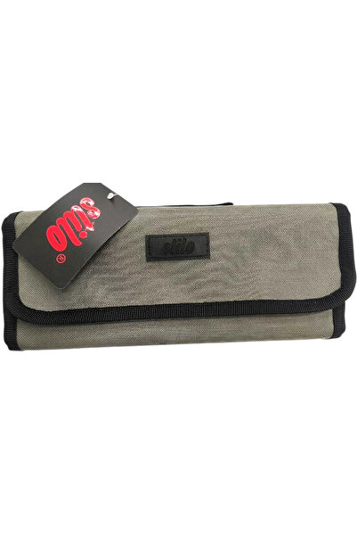 Stilo Fabric Four-Pencil Bag (Grey)
