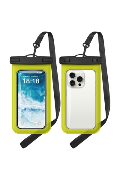 sscase Αδιάβροχη Θήκη για Smartphone έως 7.0 inches Yellow (Universal Waterpr...