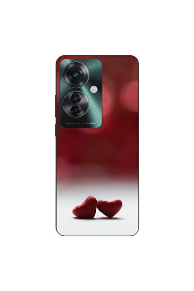 OEM Husa compatibila cu Oppo Reno11 F 5G Silicon Gel Tpu Model Little Hearts