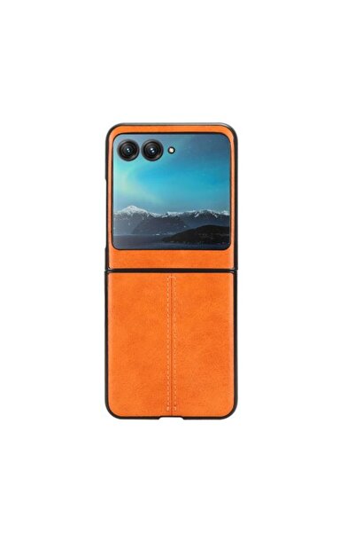 sscase Stitching Σκληρή Θήκη Orange (Motorola Razr 40 Ultra)