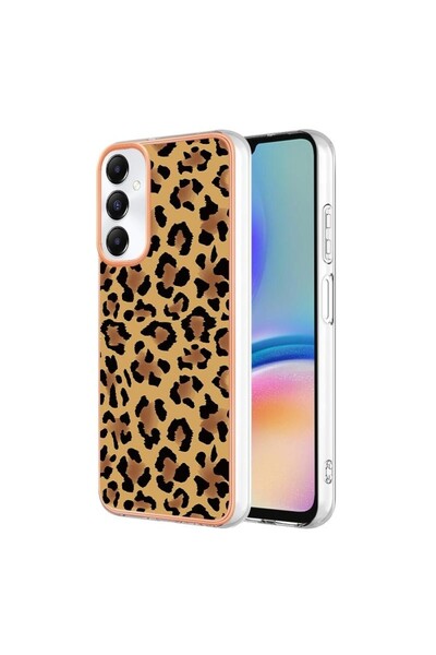 sscase Electroplating Θήκη Σιλικόνης Leopard Print (Samsung Galaxy A05s)
