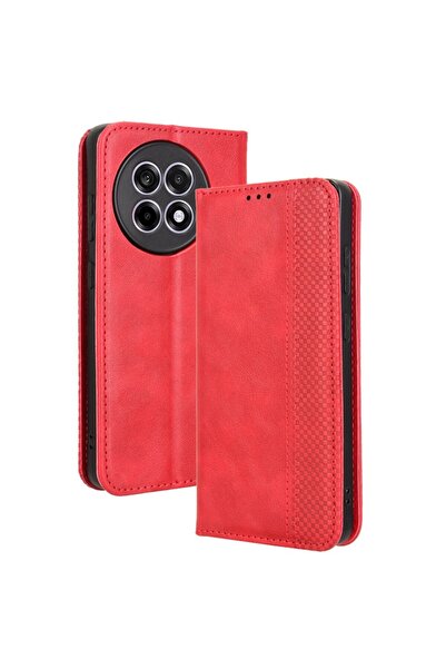 sscase Retro Θήκη Βιβλίο Red (OnePlus 13R 5G)