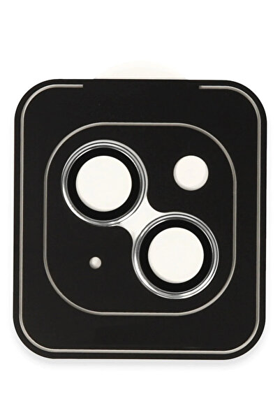 Fuchsia Urr iPhone 14 Titanium Alloy Ar Camera Lens Protector - Silver