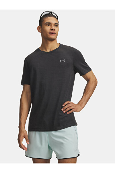 Under Armour Tricou bărbătesc UA Wool Run SS-BLK