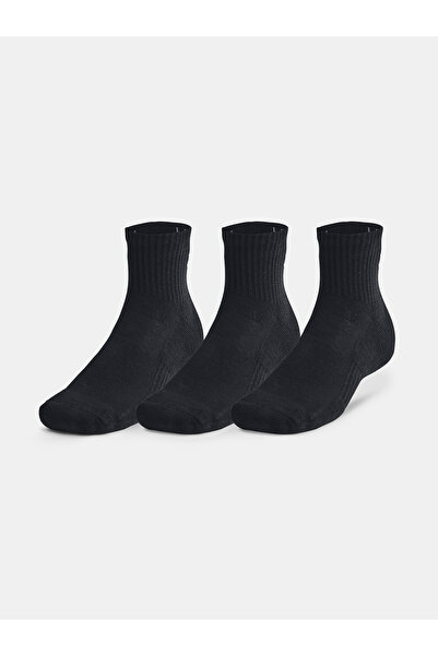 Under Armour Șosete unisex Unisex UA TC 3pk Qtr-BLK