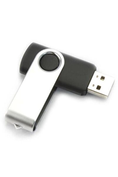 MediaRange MR907NTRL 4GB USB 2.0 Flash Drive, Black/Silver