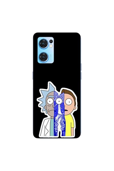 OEM Husa compatibila cu Oppo Reno7 5G Silicon Gel Tpu Model Rick And Morty Co...