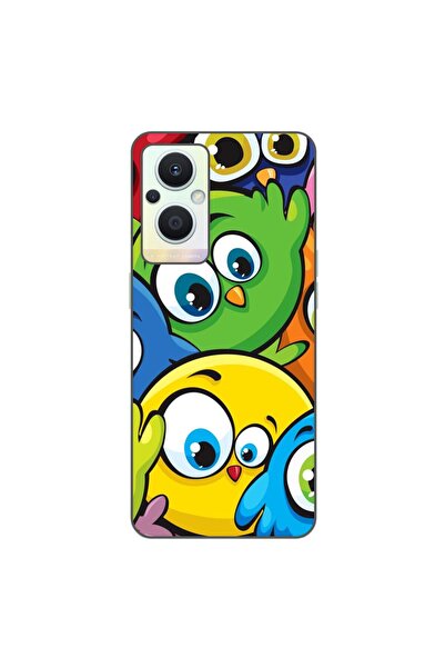 OEM Husa compatibila cu Oppo Reno7 Lite Silicon Gel Tpu Model Bufnite Colorate