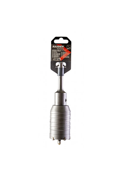 Raider Power Tools Carota gaurire beton cu tija si burghiu 45mm SDS-plus