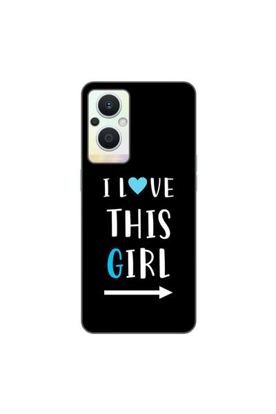 OEM Husa compatibila cu Oppo Reno7 Lite Silicon Gel Tpu Model Cupluri I love ...