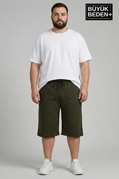 Superlife Men's Plus Size Shorts 3Xl-6Xl Relaxed Fit Below Knee Casual Shorts...