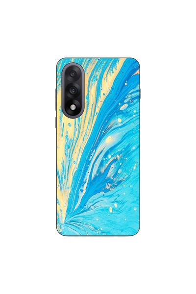 OEM Husa compatibila cu OnePlus Nord 5 Silicon Gel Tpu Model Aqua Bloom
