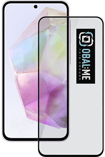OBAL:ME 2.5D 0.4mm Σκληρυμένο Γυαλί Μαύρο Galaxy A35