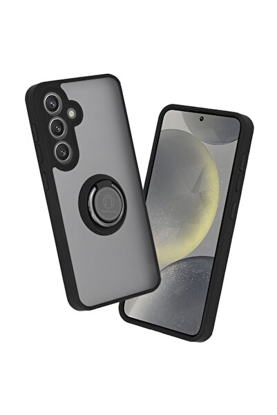 DAMUR TPU защитен калъф с пръстен за Samsung Galaxy S24, Магнитен пръстен, Ус...