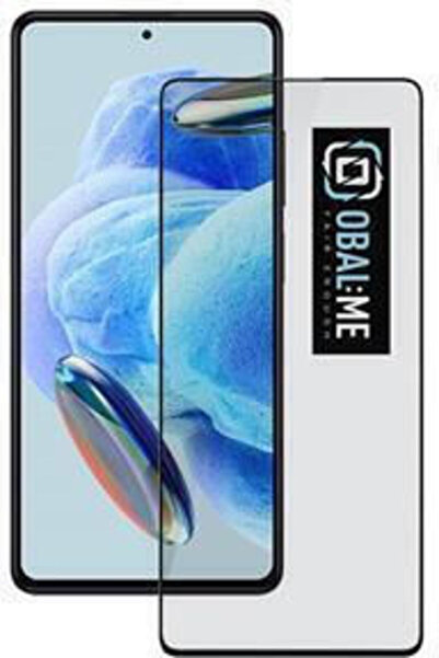 OBAL:ME 5D Σκληρυμένο Γυαλί Μαύρο (Redmi Note 12 Pro)