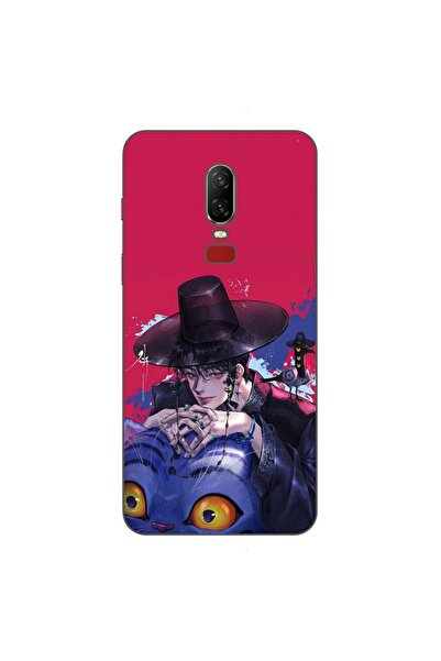 OEM Husa compatibila cu OnePlus 6 Silicon Gel Tpu Model KPop Demon Hunters Ji...
