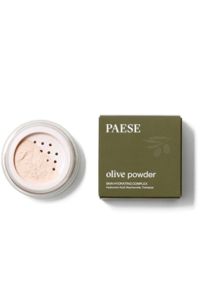 PAESE Pudră de măsline, Pudră liberă hidratantă, finisaj satinat, 6 g
