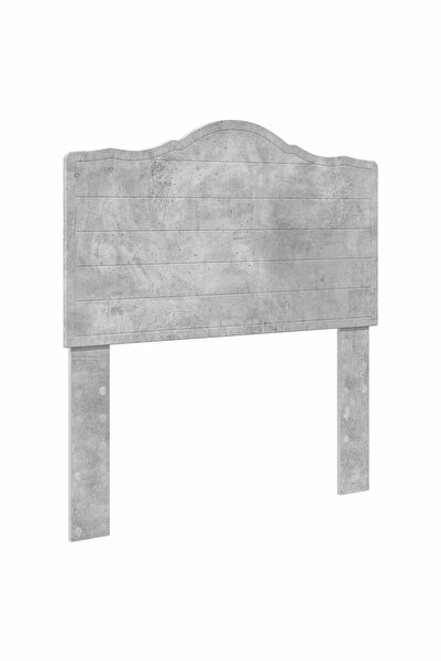 vidaxl Tăblie cap Gri din beton 75 cm Lemn compozit